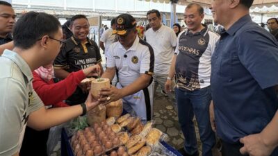 Bazar HBP ke-62, Produk Warga Binaan Lapas Narkotika Bandar Lampung Laris Diserbu Pembeli