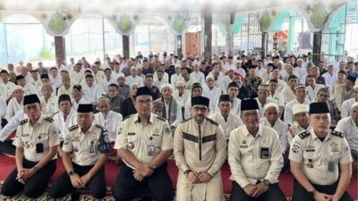 Perkuat Pembinaan Kerohanian, Lapas Kelas I Palembang Gelar Safari Dakwah Bersama Habib Ahmad Al Habsyi
