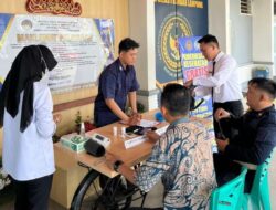 Wujud Pengabdian Masyarakat, Klinik Passai Lapas  Kelas I Bandar Lampung Konsisten Gelar Pengobatan Gratis