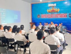 Bapas Kotabumi Perkuat Sinergi dan Optimalisasi Tugas Melalui Rapat Internal