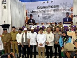 Pastikan Layanan Keimigrasian Berjalan Optimal, Kakanwil Ditjen Imigrasi Aceh Ikut Pelepasan Jamaah Calon Haji