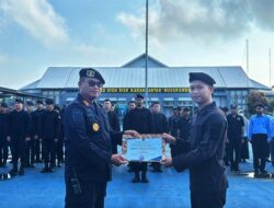 Kepala Lapas Pimpin Apel Pagi Tegaskan Disiplin dan Apresiasi Bagi Pegawai Berprestasi