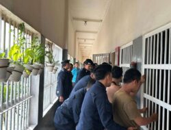 Razia Gabungan Rutan Sukadana, Hasil Nihil Handphone dan Narkoba