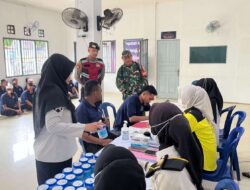 Komitmen Zero Narkoba, Lapas Banyuasin Gelar Tes Urine untuk Pegawai dan Warga Binaan