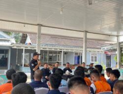 Komitmen Perang Terhadap Narkoba, Rutan Sukadana Gandeng BNNK Lampung Timur Beri Penyuluhan Kepada Warga Binaan