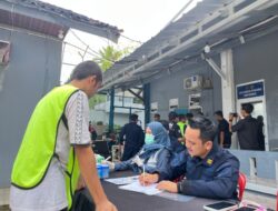 Gandeng BNNK Lampung Timur, Rutan Sukadana Gelar Tes Urine Secara Acak Bagi Petugas dan Warga Binaan