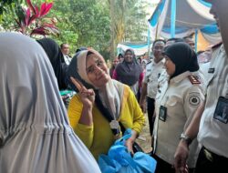 Wujud Kepedulian Sosial, Jajaran Pemasyarakatan Lampung Serahkan Bantuan Sosial Untuk Warga Sekitar