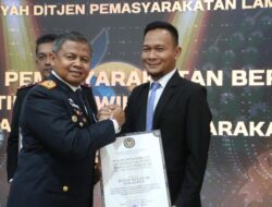 Rutan Sukadana Raih Dua Penghargaan dari Kanwil Ditjenpas Lampung