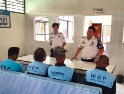 Perkuat Pembinaan dan Pengawasan, KPLP Lapas Ampana Edukasi Warga Binaan Curvey Luar Lapas Demi Wujudkan Keamanan yang Kondusif