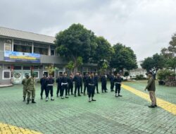 Kepala KPLP Lapas Kelas I Bandar Lampung Pimpin Apel Gabungan Bersama TNI untuk Tegakkan Disiplin Petugas