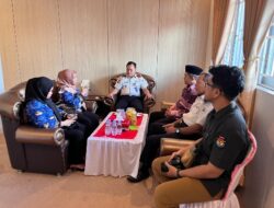 Koordinasi Pemutakhiran Data Pemilih Berkelanjutan, Kepala Lapas Ampana Terima Kunjungan KPU Tojo Una-una