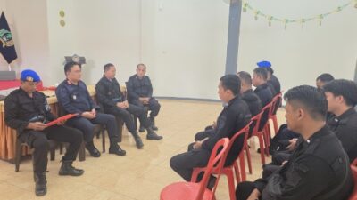 Perkuat Fungsi Pengamanan, Kepala Lapas Ampana Tegaskan Arahan Strategis Kepada Jajaran Petugas Pengamanan
