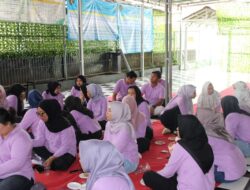 Implementasi 15 Program Aksi, Jajaran Lapas Perempuan Bandar Lampung Laksanakan Jalan Sehat Tingkatkan Kesehatan dan Kebugaran Tubuh