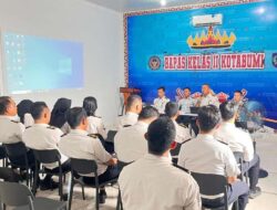 Kepala Bapas Kotabumi Sosialisasikan Perintah Harian Plh Kakanwil Ditjenpas Lampung Kepada Pegawai