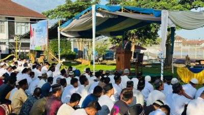 Semangat Idul Adha di Balik Jeruji, Lapas Banyuasin Gelar Sholat Ied Bersama