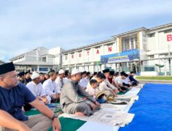 Rutan Kelas I Bandar Lampung Laksanakan Sholat Iduladha 1447 H dengan Hikmat