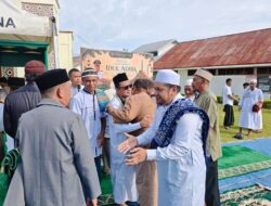 Khusyuk dan Penuh Kebersamaaan, Kepala Lapas Ampana dan Bupati Tojo Una-Una Gelar Sholat Idul Adha 1447 H Bersama Warga Binaan