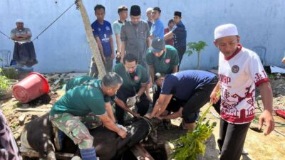 Rutan Bandar Lampung Gelar Pemotongan Hewan Qurban Idul Adha 1447 H