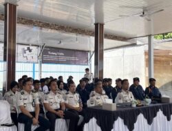 Rutan Sukadana Bersama Plh Kakanwil Ditjenpas Lampung Ikuti Analisa dan Evaluasi Pemasyarakatan Secara Virtual