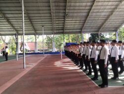 Peringati Hari Lahir Pancasila 2026, Lapas Karanganyar Ikuti Upacara di Lapas Batu Nusakambangan