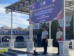 Kepala Rutan Kelas I Bandar Lampung Pimpin Peringatan Hari Lahir Pancasila 2026