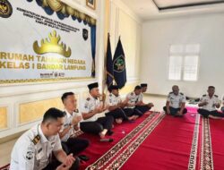 Gelar Pembinaan Mental dan Rohani, Rutan Bandar Lampung Perkuat Integritas dan Spiritualitas Pegawai