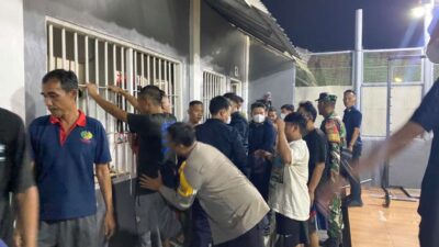 Razia Insidentil Bersama APH, Rutan Bandar Lampung Wujudkan Lingkungan Pemasyarakatan yang Aman dan Bersih dari Barang Terlarang
