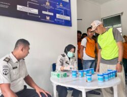 Deteksi Dini Narkoba, Rutan Sukadana Pastikan Warga Binaan Bersih dari Penyalahgunaan Narkotika