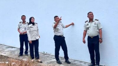 Deteksi Dini Gangguan Kamtib, Jajaran Kamtib Lapas Muara Tebo Laksanakan Kontrol Area Brandgang dan Penguatan Pengawasan