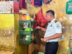 Razia Rutin Blok Hunian Warga Binaan Lapas Muara Teno Terus Dilakukan Guna Deteksi Dini Gangguan Kamtib