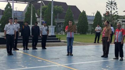 Rutan Kelas I Bandar Lampung Laksanakan Apel Tamping Guna Tingkatkan Disiplin dan Tanggung Jawab
