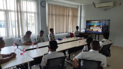 Lapas Karanganyar Ikuti Konsolidasi Penyelenggaraan Pelayanan Publik Bersama Menko Kumham Imipas