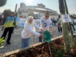 Wujud Kepedulian Lingkungan, Bupati Mesuji Bersama BRI Gelar Penanaman Pohon di RSUD RBC