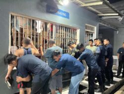 Gencarkan Razia Kamar Warga Binaan, Rutan Sukadana Teguhkan Komitmen Zero Halinar
