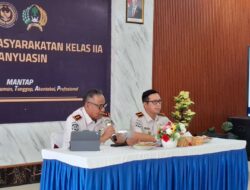 Kunjungi Lapas Banyuasin, Kakanwil Ditjenpas Sumsel Tekankan Integritas dan Penguatan Kinerja Pemasyarakatan