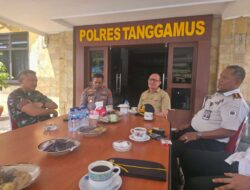 Lapas Kotaagung Perkuat Sinergitas dengan Polres serta Kejari Tanggamus dan Kodim