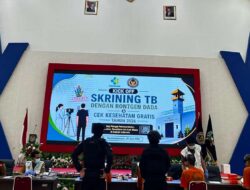 Di hari pertama 100 WBP Lapas Karanganyar Ikuti Skrining TB dengan Rontgen Dada di Aula Candra Nawasena