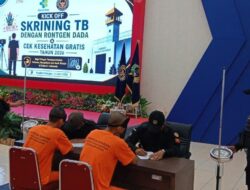 Hari Kedua Kick Off Skrining TB, 112 Warga Binaan Lapas Karanganyar Ikuti Rontgen Dada dan Cek Kesehatan Gratis