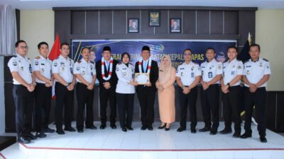 Tegaskan Kontinuitas Kinerja Pemasyarakatan, Kepala Lapas Muara Tebo Hadiri Sertijab Kalapas Muara Bungo