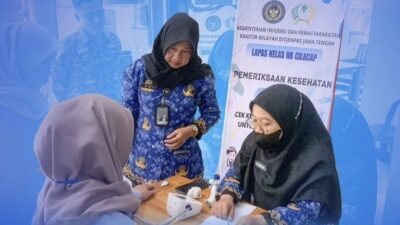 Tingkatkan Kualitas Pelayanan Publik yang Humanis, Lapas Cilacap Berikan Layanan Kesehatan Gratis Bagi Masyarakat dan Pengunjung Lapas
