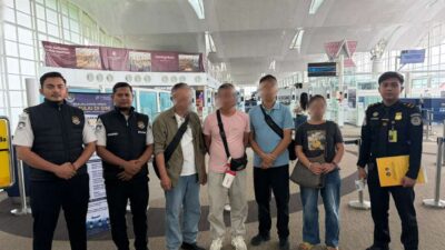 Tindak Lanjut Hasil Operasi Gabungan Tim Kanwil Ditjenim Aceh, Kantor Imigrasi Meulaboh Deportasi Empat Warga Negara Asing