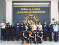 Direktur Poltekimipas Lakukan Kunjungan ke Lapas Perempuan Bandar Lampung