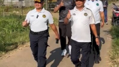 Karutan Kelas I Bandar Lampung Beserta Jajaran Ikuti Pembinaan Fisik Pegawai Pemasyarakatan Perkuat Soliditas dan Kebugaran