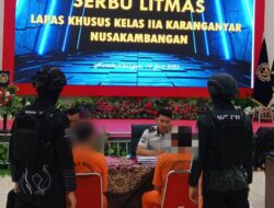 Percepat Proses Pembinaan, Bapas Nusakambangan Laksanakan Serbu Litmas