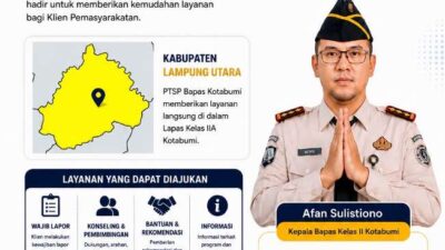 Bapas Kotabumi Tingkatkan Kualitas Pelayanan Publik Melalui Kehadiran di PTSP Lapas Kotabumi