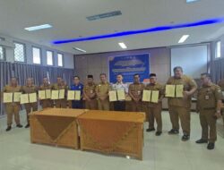 Kalapas Kelas IIA Jambi Tandatangani Perjanjian Kerja Sama Dengan 8 OPD Kabupaten Muaro Jambi