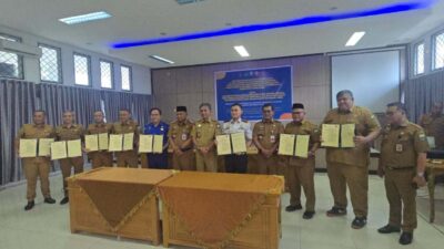 Kalapas Kelas IIA Jambi Tandatangani Perjanjian Kerja Sama Dengan 8 OPD Kabupaten Muaro Jambi