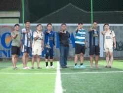 Perkuat Kebersamaan dan Soliditas, Rutan Sukadana Gelar Minisoccer Bersama Lapas Gunung Sugih dan Lapas Kotabumi