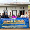 Kolaborasi Berdampak untuk Masyarakat, Lapas Muara Tebo dan BAZNAS Tebo Serahkan Kunci Bedah Rumah Kepada Warga Desa Bedaro Rampak