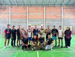 Pererat Kebersamaan dan Jaga Kebugaran, Lapas Muara Tebo Rutin Gelar Badminton Bersama